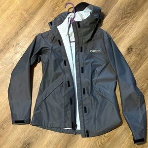 Marmot Women’s Rain Jacket- Size Small (Gray)